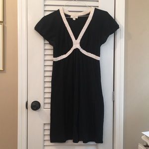 Black and white Ann Taylor Loft Dress